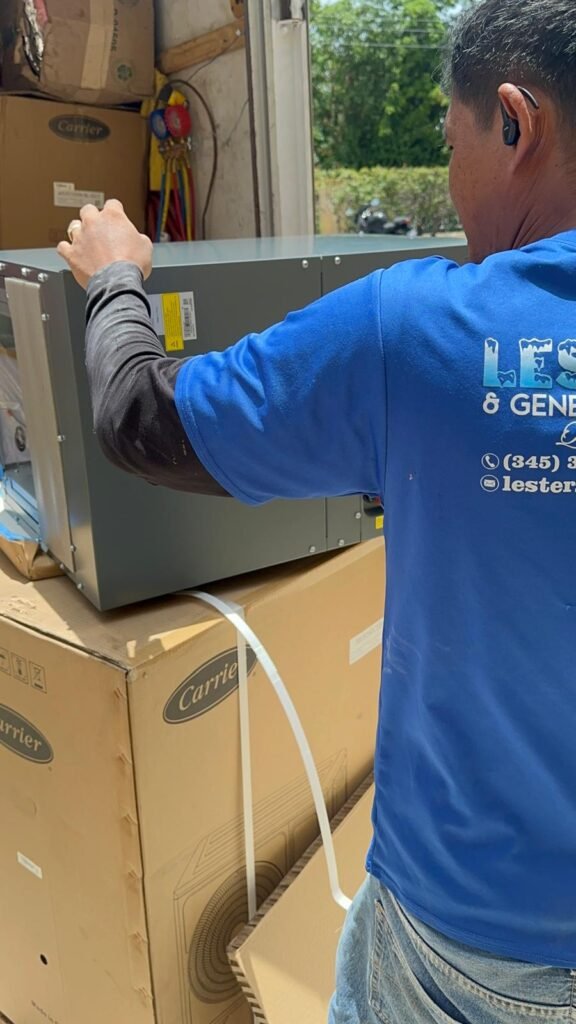 Lester's AC work image