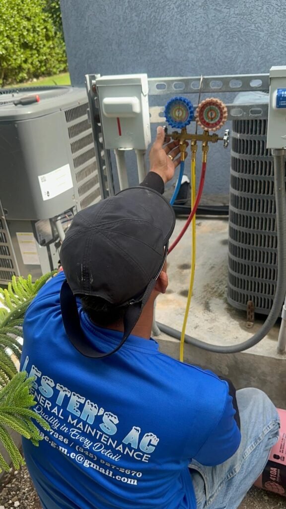 Lester's AC work image